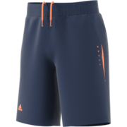 Adidas Boys Barricade Short - Mystery Blue/Glow Orange